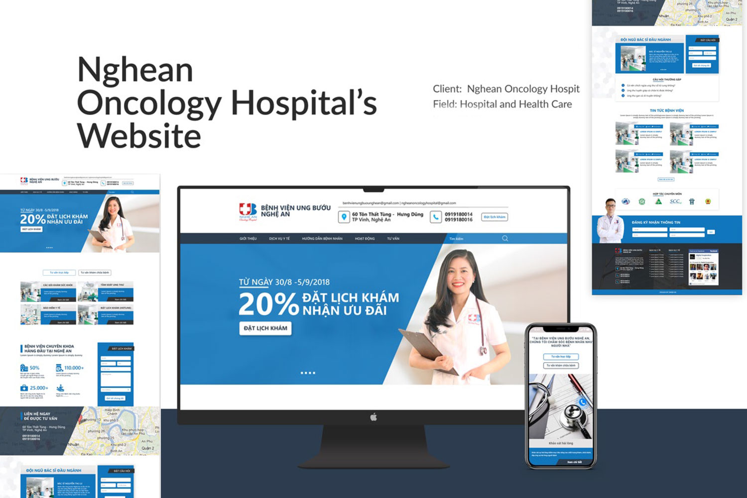 Nghean Oncology Hospital’s Website